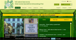 Desktop Screenshot of lespi.cz